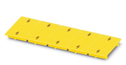 WS UT 10    Warning sign for UT terminal blocks