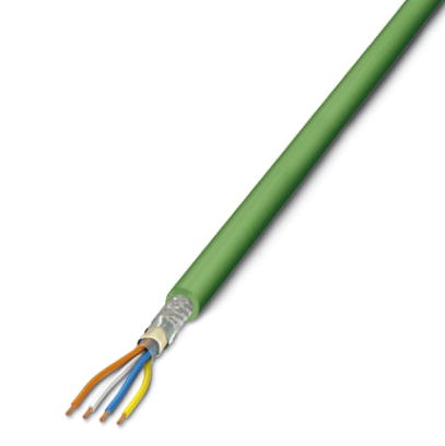 VS-OE-OE-93A-100,0    PROFINET-Kabel Typ A, CAT5e-SF/Q-Kabel, 1 x 4 x 22 AWG, starr (1-drahtig), geschirmt, Au?enmantel: PVC, Au?endurchmesser 6,5 mm,