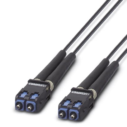 VS-PC-2XPOF-980-SCRJ/SCRJ-1    Assembled fiber optic cable, break-out cable, polymer fiber 980/1000 ?m, SCRJ/IP20 on SCRJ/IP20, for installation insid