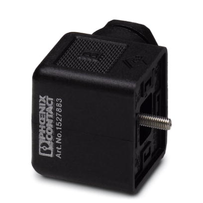 SACC-V-4CON-PG9/A    Valve connector, 4-pos., type A, unconnected, screw connection, cable screw connection Pg9