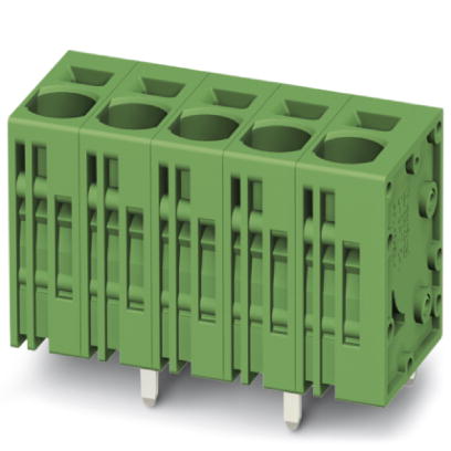 SPT 5/ 2-V-7,5-ZB    PC terminal block, Nominal current: 41 A, Nom. voltage: 800 V, Pitch: 7.5 mm, Number of positions: 2, Type of connection: Spring-