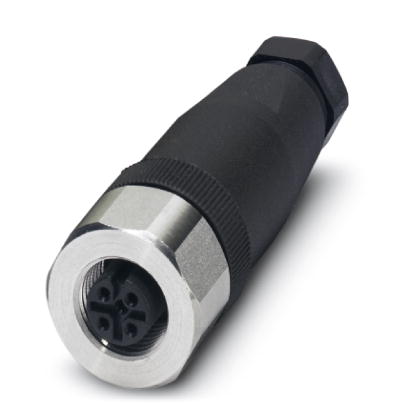 SACC-M12FS-5CON-PG 7-VA    Sensor/actuator connector, female, straight, 5-pos., M12, screw connection, high-grade steel knurl, cable screw connection