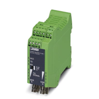 PSI-MOS-RS485W2/FO 850 T    FO converter with integrated optical diagnosis, alarm contact, for RS-485 2-wire bus systems (SUCONET K, MODBUS ...) up to