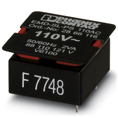 EMD-SL-PS-110AC    Power modules, pluggable, for EMD-SL-..., supply voltage: 88...121 V AC