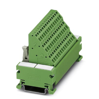 UM 45-FLKS40/ZFKDS    VARIOFACE module, with three-level spring-cage connection and flat-ribbon cabl