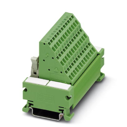 UM 45-FLKS34/ZFKDS    VARIOFACE module, with three-level spring-cage connection and flat-ribbon cabl