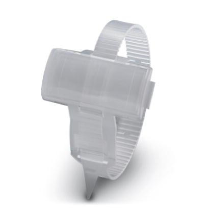 KMK 3    Plastic cable marker, for cables from 16 to 31 mm diameter, labeling with insert strips ESL..., EST... or large format ES/KMK 3-GB, lettering