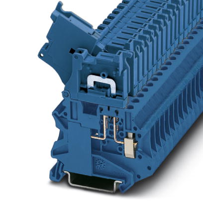 UT 4-HEDI BU    Feed-through modular terminal block, Connection type: Screw connection, Cross sectio