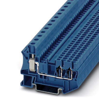 STU 10/ 4X2,5 BU    Feed-through modular terminal block, Type of connection: Screw connection, Screw