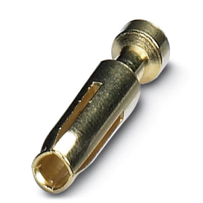 CK2,5-ED-0,5BU CUNI    Turned 2.5 crimp contact, individual CuNi female contact, core cross-section 0.5 mm?, uncoated