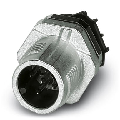 SACC-DSIV-MS-5CON-L180 SCO THR    Sensor/actuator flush-type connector, 5-pos., M12 SPEEDCON, A-coded, rear/screw mounting with M12 thread, with strai