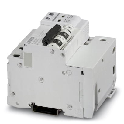 VAL-CP-MCB-1S-350/40/FM    Combination of type 2 surge protection and arrester backup fuse, with monitoring of arrester and arrester backup fuse, in c