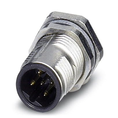 SACC-DSI-MSB-5CON-M12 SCO    Sensor/actuator flush-type connector, 5-pos., M12-SPEEDCON, B-coded, rear/screw mounting with M12 thread, with straight s