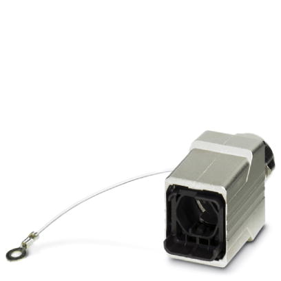 VS-PPC-C1-PC67-MNNA    Protective cover, IP67, metal version, to cover the contact insert in the RJ45 and SCRJ push-pull panel mounting frames