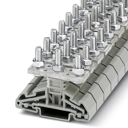 HV M6/2    Bolt connection terminal block, Type of connection: Bolt connection, Screw connection, Cr