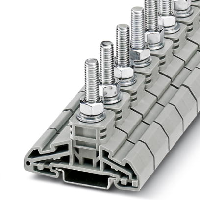 HV M8/1    Bolt connection terminal block, Type of connection: Bolt connection, Screw connection, Cr