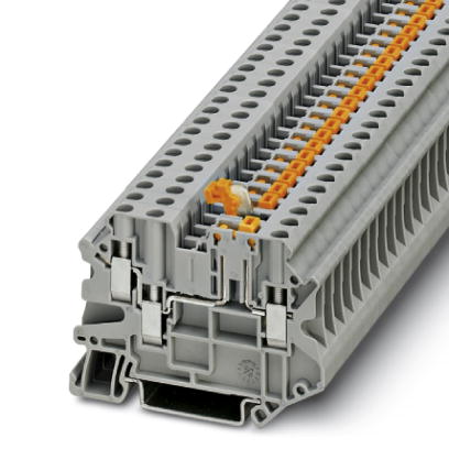 UT 4-TWIN-MT P/P    Feed-through modular terminal block, Type of connection: Screw connection, Cross
