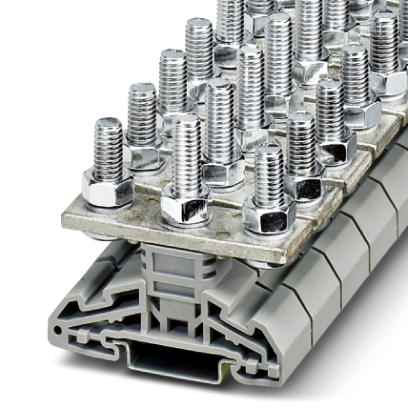 HV M8/2    Bolt connection terminal block, Type of connection: Bolt connection, Screw connection, Cr