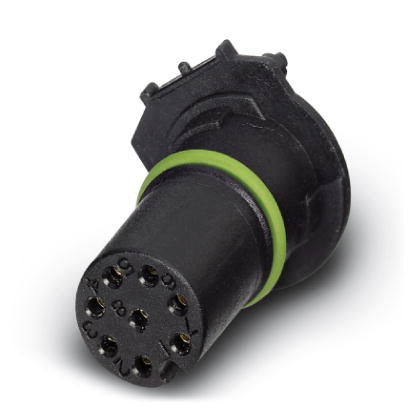 SACC-CI-M12FS-8CON-L180-THR    Sensor-/Aktor-Einbaubuchse, 8-polig, mit geradem THR-Lotanschluss