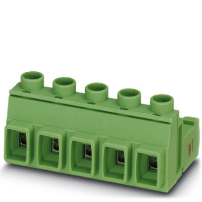 GIC 2,5 HCV/ 2-ST-7,62    Plug component, Nominal current: 16 A, Nom. voltage: 1000 V, Pitch: 7.62 mm, Number of positions: 2, Connection type: Screw