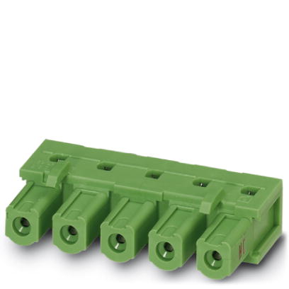 GIC 2,5 HC/ 3-G-7,62    Header, Nominal current: 16 A, Nom. voltage: 630 V, Pitch: 7.62 mm, Number of positions: 3, Color: green
