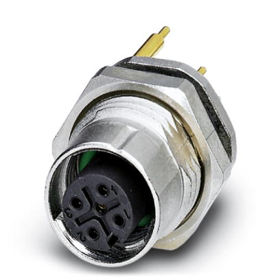 SACC-DSI-FS-5CON-L180/12 SCOSH    Sensor/actuator flush-type socket, 5-pos., M12 SPEEDCON, shielded, A-coded, rear/screw mounting with Pg9 thread, wit