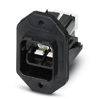 VS-PPC-F1-SCRJ-POBK-1RF    SCRJ panel mounting frame, IP67, for push-pull interlocking, plastic, with the Freenet system, for square panel cutout, wit