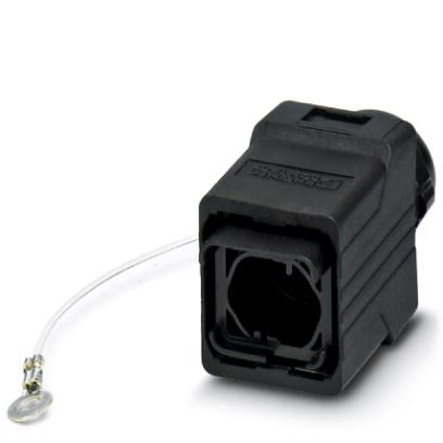 VS-PPC-C1-PC67-POBK    Protective cover, IP67, to cover the contact insert in the RJ45 and SCRJ push-pull panel mounting frames