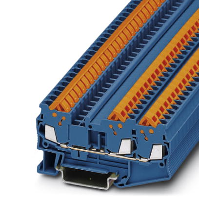 QTC 1,5-TWIN BU    Feed-through modular terminal block, Type of connection: Quick connection, Quick