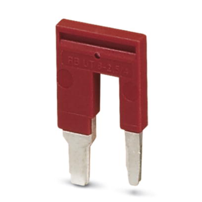 RB UT 6-(2,5/4)    Cross connector/jumper for modular terminal block, Number of positions: 2, Color: