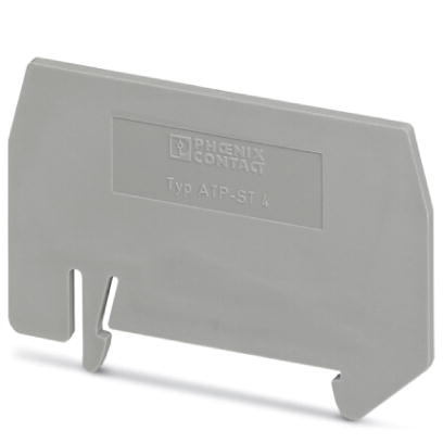 ATP-ST 4    Partition plate, Length: 61 mm, Width: 2 mm, Height: 42 mm, Color: gray