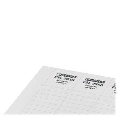 ES-SSMK-GB 96X30    Large format sheet insert strips, DIN A4, number per sheet: 22, material: cardbo