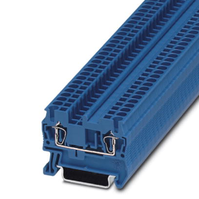 ST 2,5 BU    Feed-through modular terminal block, Type of connection: Spring-cage connection, Spring