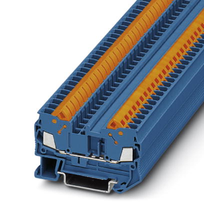 QTC 2,5 BU    Feed-through modular terminal block, Type of connection: Quick connection, Quick conne