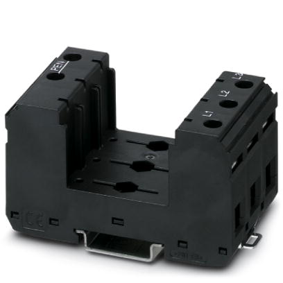 VAL-MS/3+0-BE    Base element for type 2 arresters of the VALVETRAB MS product range. Version for 3-phase power supply with PEN conductor.