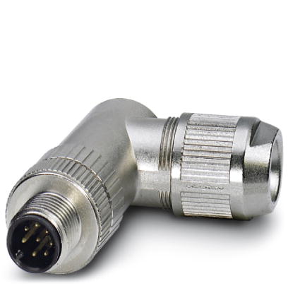 SACC-M12MR-6Q SH VARAN    Bus system connectors, VARAN, plug, angled, 6-pos., M12 shielded, QUICKON connection block, cable diameter max. 8 mm