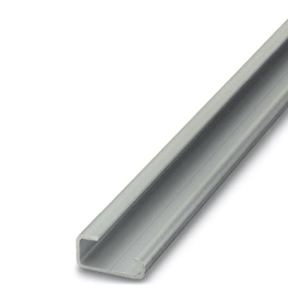 NS 32 WH UNPERF 2000MM-VPE 10    G-profile DIN rail, material: Steel, unperforated, height 15 mm, width 32 mm, length 2 m