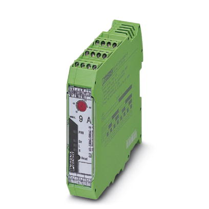 ELR W3- 24DC/500AC- 9I    "4 in 1" three-phase solid-state reversing contactor with 24 V DC input, 9 A output current and adjustable overload switchin