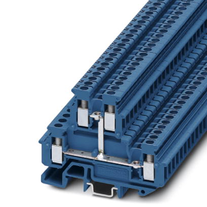 MBKKB 2,5-PV BU    Feed-through modular terminal block, Cross section: 0.2 mm? - 4 mm?, AWG: 24 - 12, Connection type: Screw connection, Width: 5.2 mm