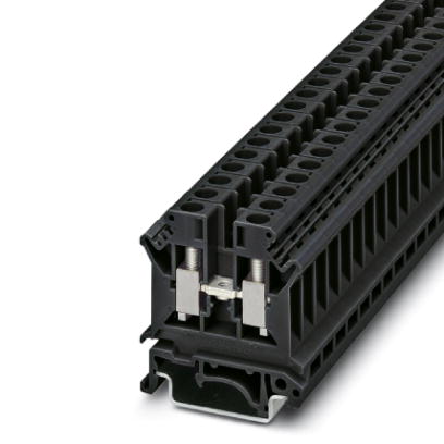 UK 10 N BK    Feed-through modular terminal block, Type of connection: Screw connection, Number of p