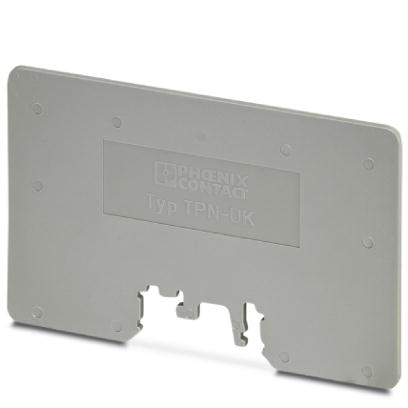 TPN-UK    Separating plate, Length: 110 mm, Width: 2 mm, Height: 69 mm, Color: gray