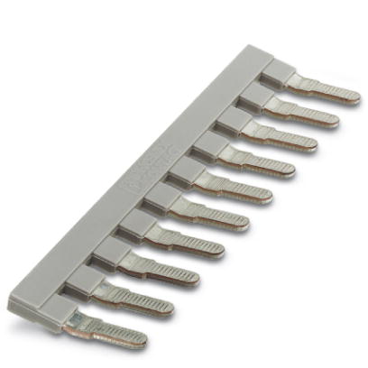 EB 80-12    Cross connector/jumper for modular terminal block, Number of positions: 80, Color: red