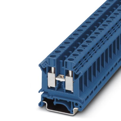 UK 10 N BU    Feed-through modular terminal block, Type of connection: Screw connection, Cross secti