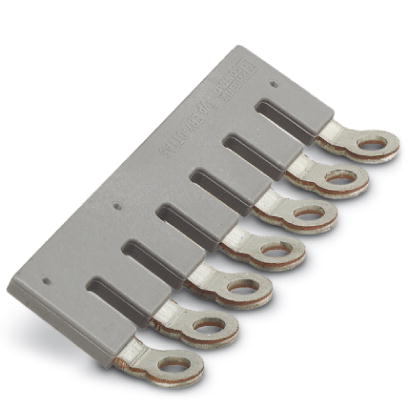 EB 7-OTTA 6    Cross connector/jumper for modular terminal block, Number of positions: 7, Color: gra