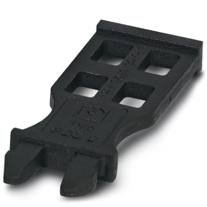 PDZ/2    Strain relief for COMBI plugs, Length: 3 mm, Width: 9.6 mm, Height: 23 mm, Number of positi