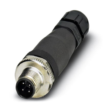 SACC-M12MS-4CON-PG 7-M SKIN    Sensor/actuator connector, straight, 4-pos., M12, A-coded, screw connection, metal knurl, cable gland Pg7 SKINTOP?