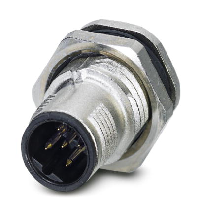 SACC-DSI-MSB-5CON-L180/SCO SH    Sensor/actuator flush-type connector, 5-pos., M12-SPEEDCON, shielded, B-coded, rear/screw mounting with Pg9 thread, w