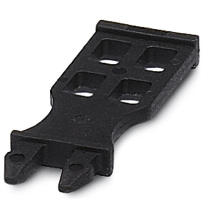 CZ/2    Strain relief for COMBI plugs, Number of positions: 2, Color: black