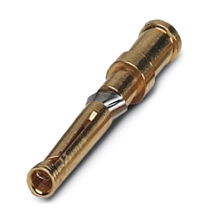 CK1,6-ED-0,75BU AU    Turned 1.6 crimp contact, individual female contact, core diameter 0.75 mm?, gold-plated