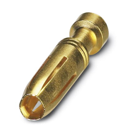 CK2,5-ED-1,50BU AU    Turned 2.5 crimp contact, individual female contact, core diameter 1.5 mm?, gold-plated
